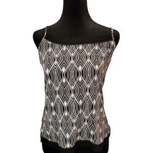 ❣️3 for $25❣️Ann Taylor Loft lace trim Cami M